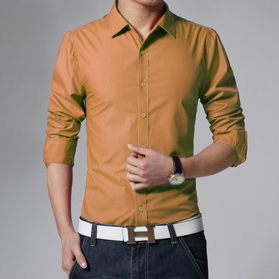 Menzstyle French Formal Tuxedo Dress Shirt