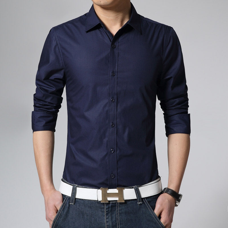 Menzstyle French Formal Tuxedo Dress Shirt