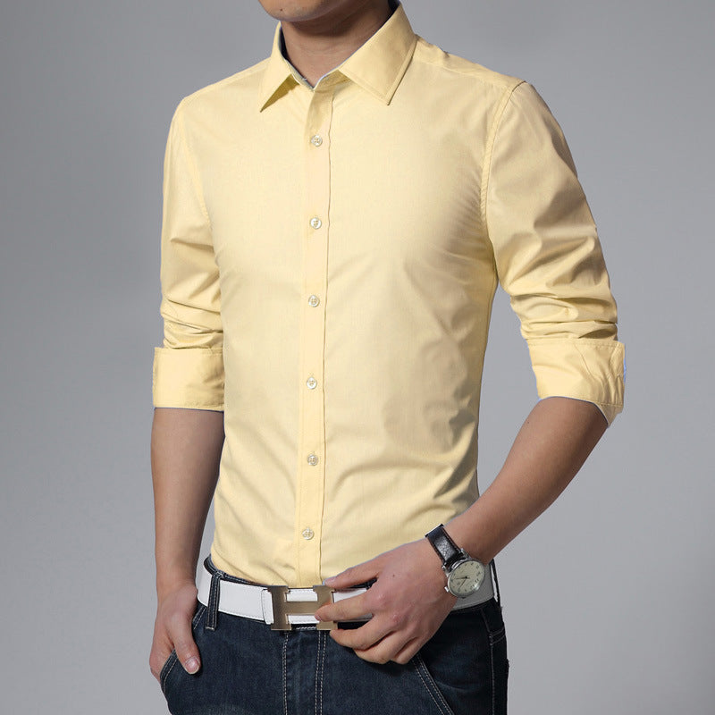 Menzstyle French Formal Tuxedo Dress Shirt
