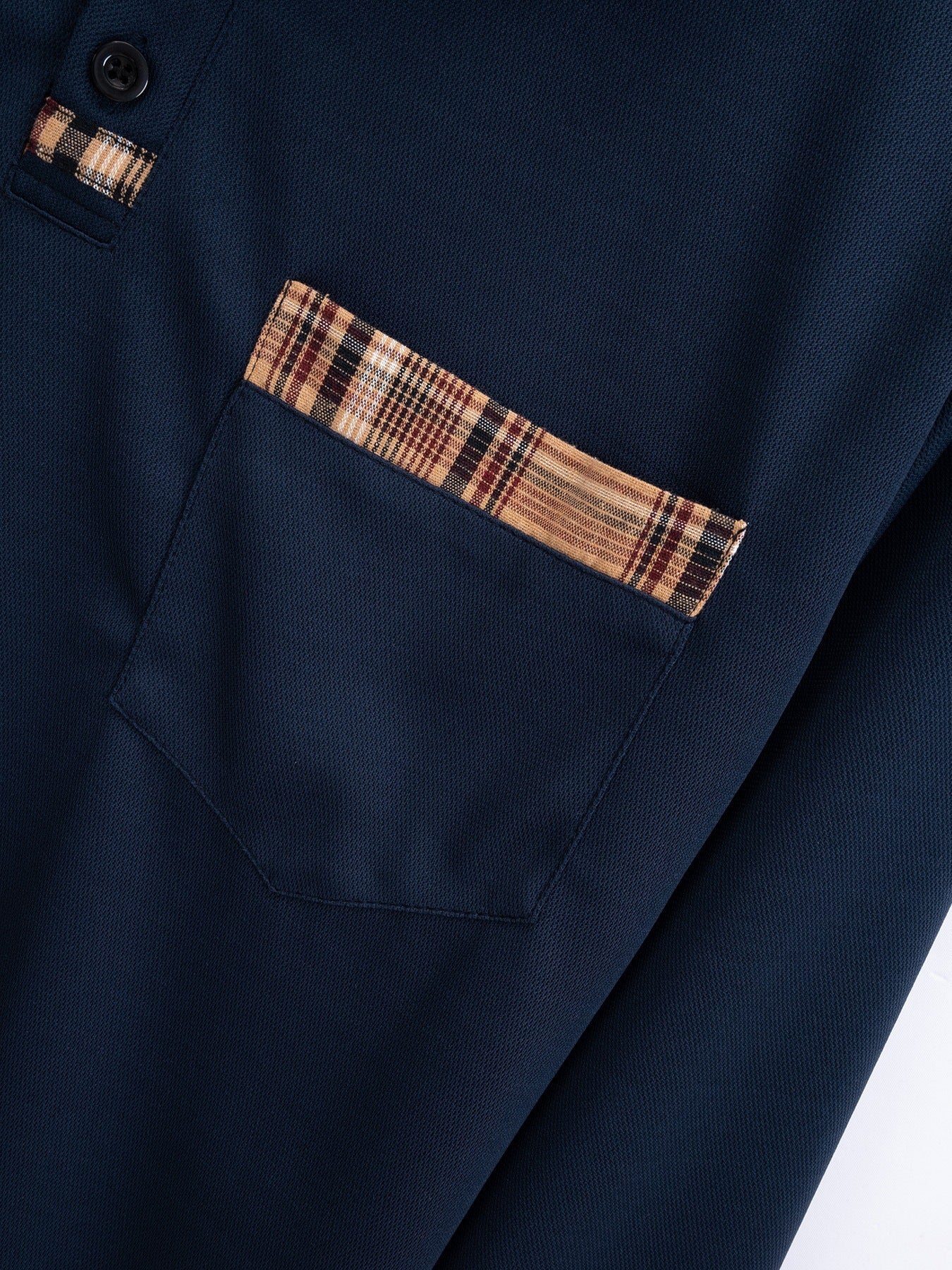 Menzstyle Men’s Casual Solid Polo Shirt