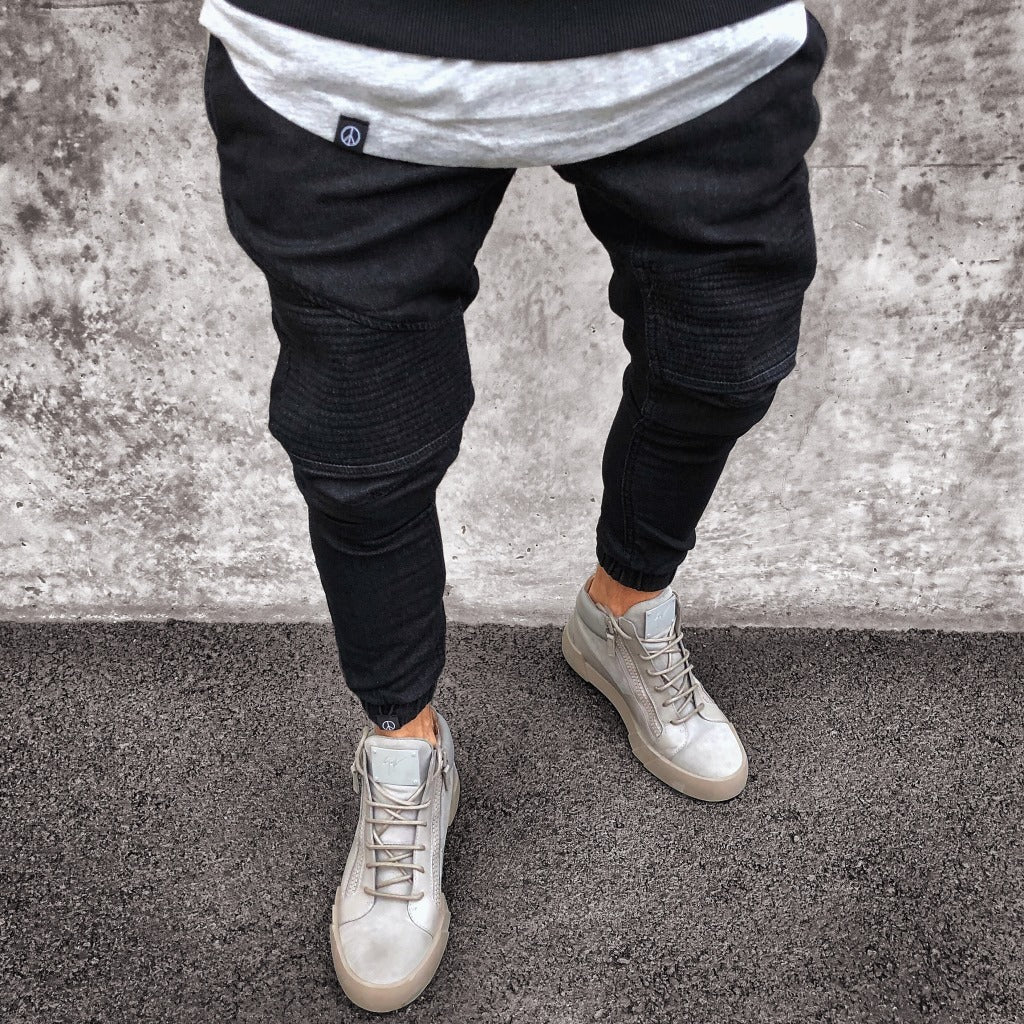 Menzstyle  Light Blue Skinny Jeans for Men  Explosive Fashion Denim