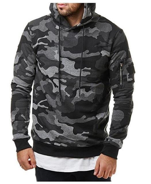 Menzstyle Men’s Camouflage Hoodie