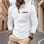 Menzstyle Men’s Casual Solid Polo Shirt