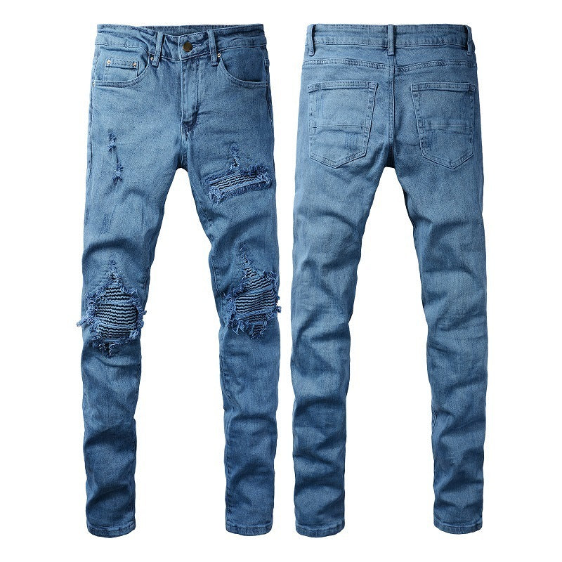 Menzstyle Men’s Ripped Fashion Jeans