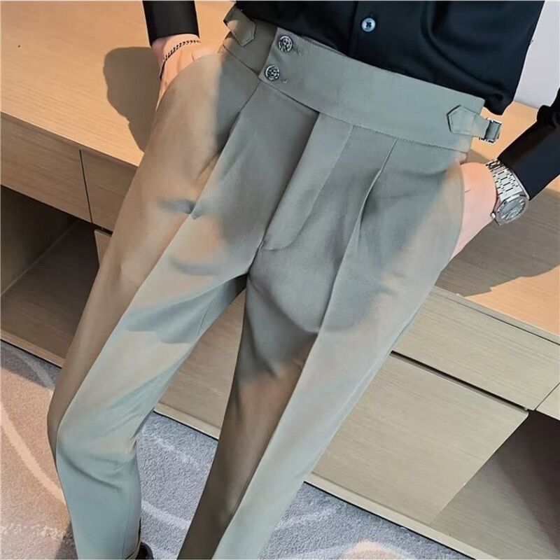 Menzstyle  Men’s British Formal Suit Pants