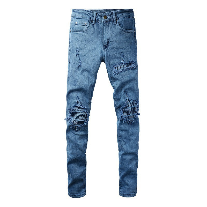 Menzstyle Men’s Ripped Fashion Jeans