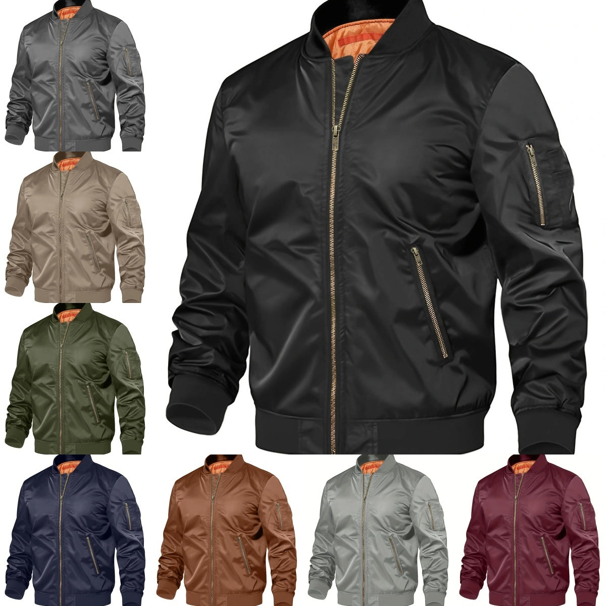 Menzstyle Men’s Pilot Baseball Jacket