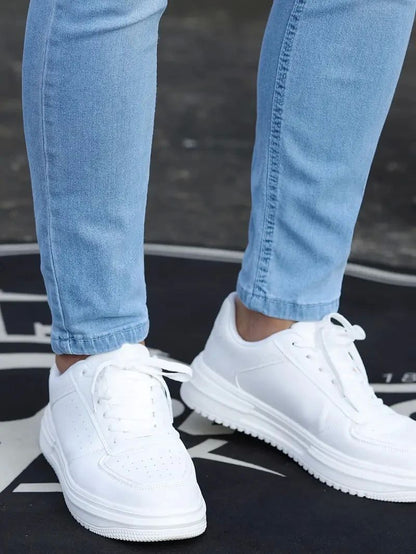 Menzstyle  Retro Zipper Stretch Jeans Slim Fit