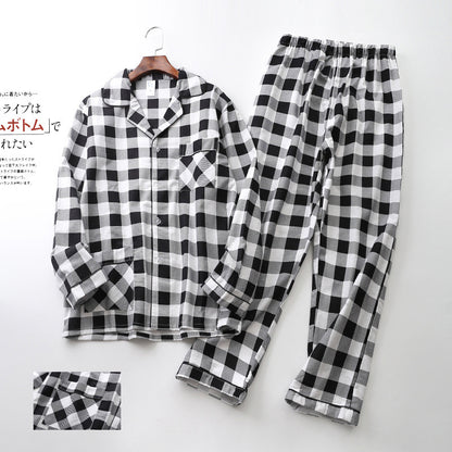 Menzstyle  Men’s Printed Pajama Set  Long Sleeve